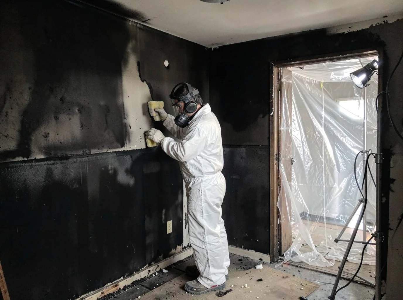 Fire Damage Restoration company in Otter Lake, MI